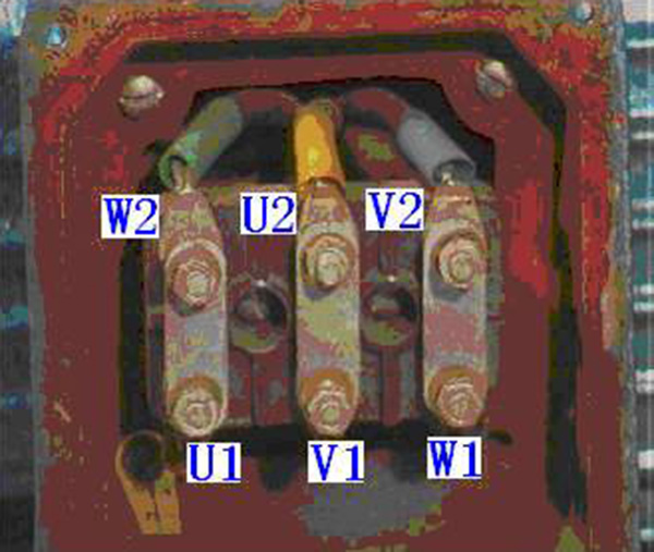 解剖三相異步電動機接線盒